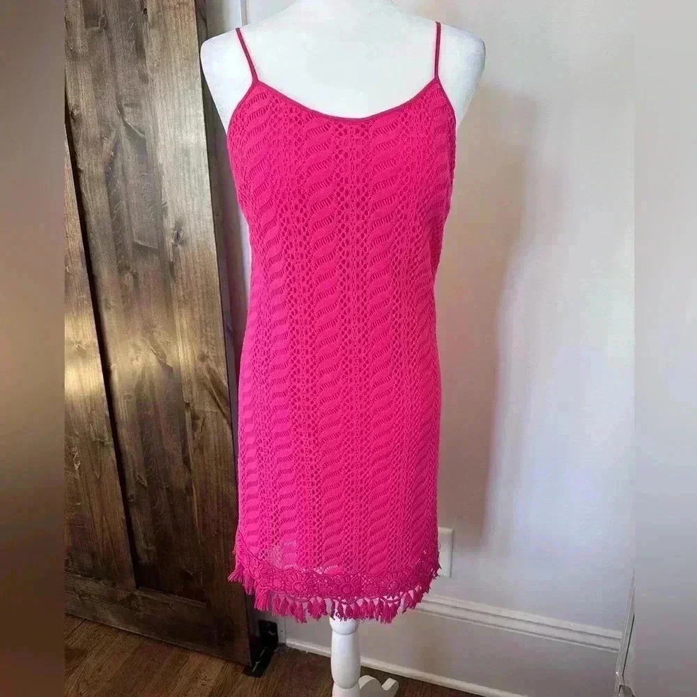 Lilly Pulitzer Pink Lace Dress